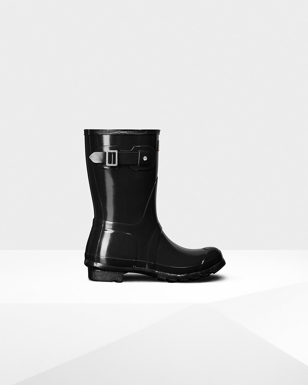 Botas De Cortas Original Gloss Hunter Mujer - Negros - 081527PZK